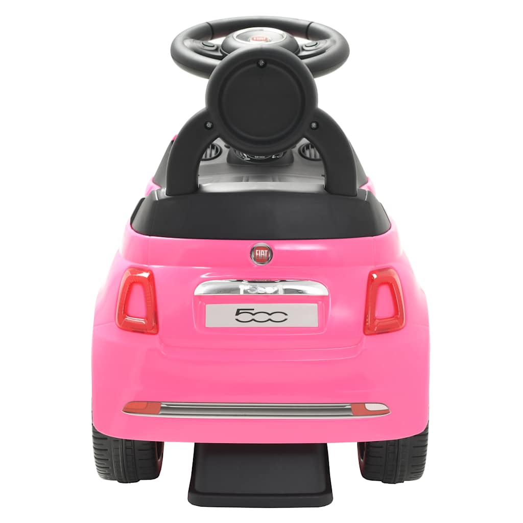 Gåbil Fiat 500 rosa
