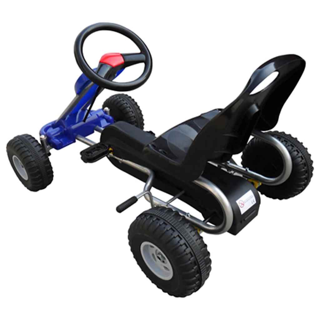 Pedal-go-kart blå
