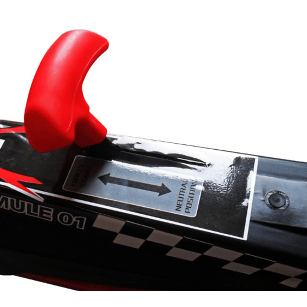 Pedal-go-kart for barn rød