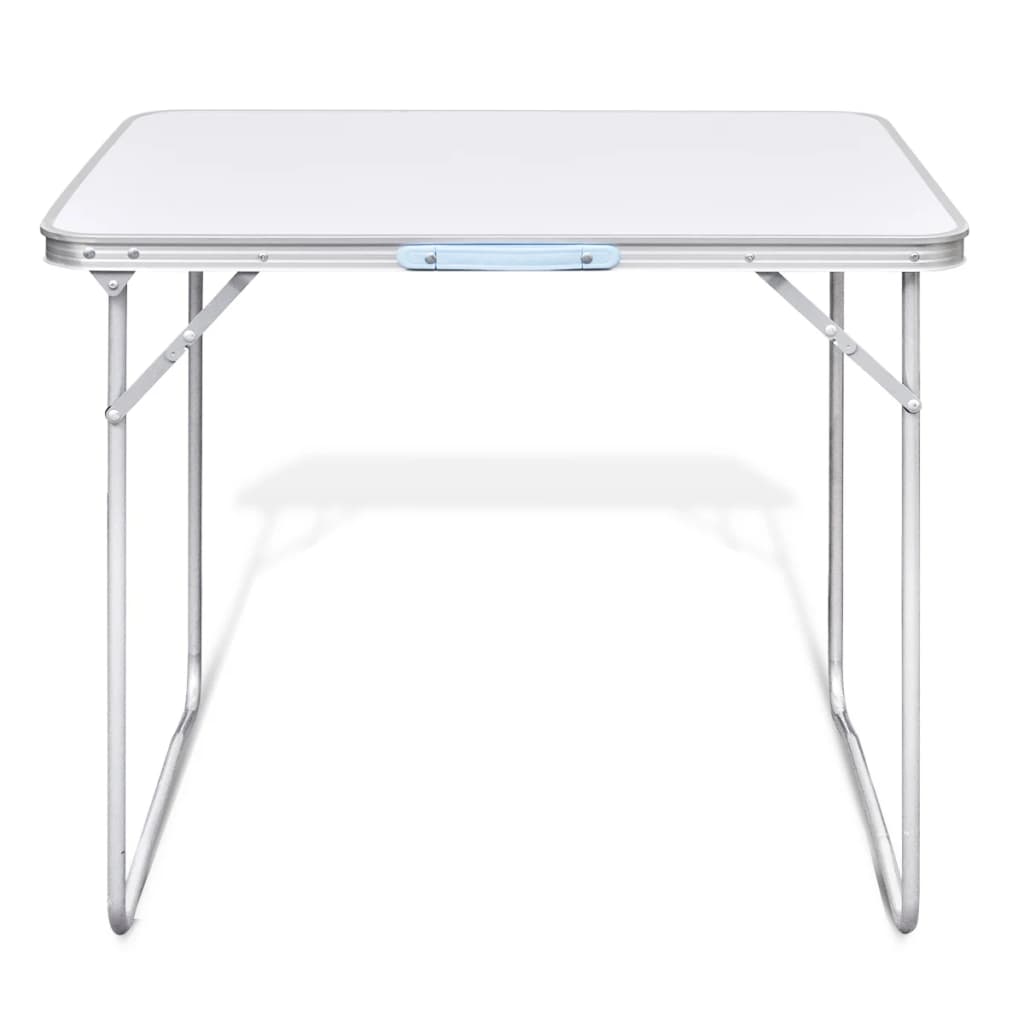 Camping Klappbord med Metallramme 80 x 60 cm