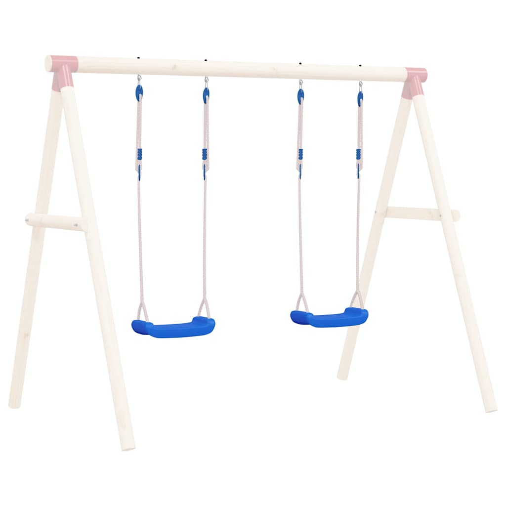 Huskeseter med tau 2 stk blå 37x15 cm polyeten