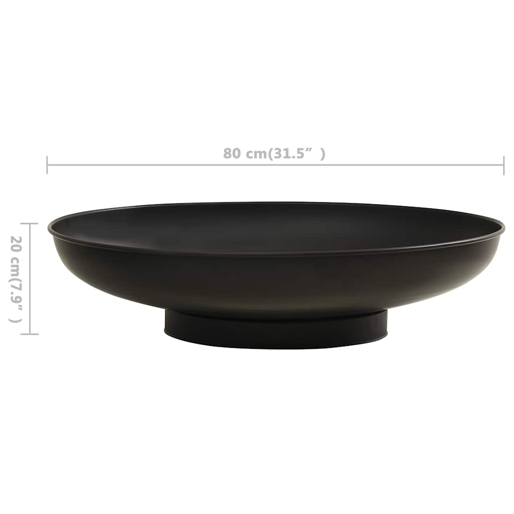 Bålfat 80 cm stål