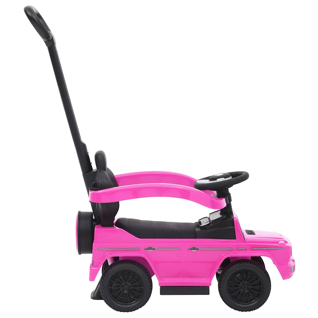 Gåbil C63 rosa