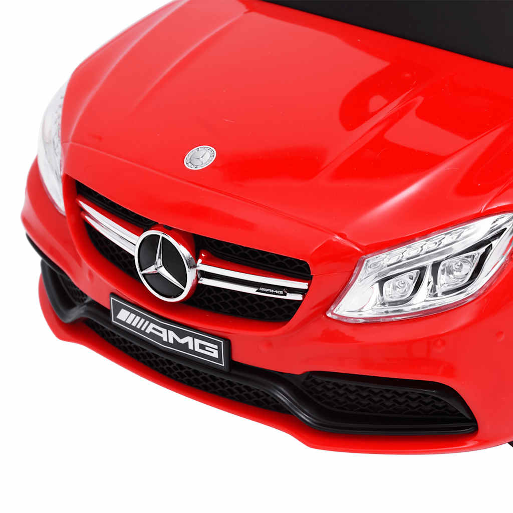Gåbil Mercedes-Benz C63 rød