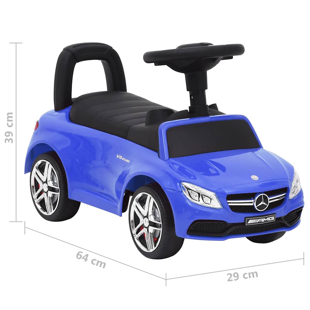 Gåbil Mercedes-Benz C63 blå
