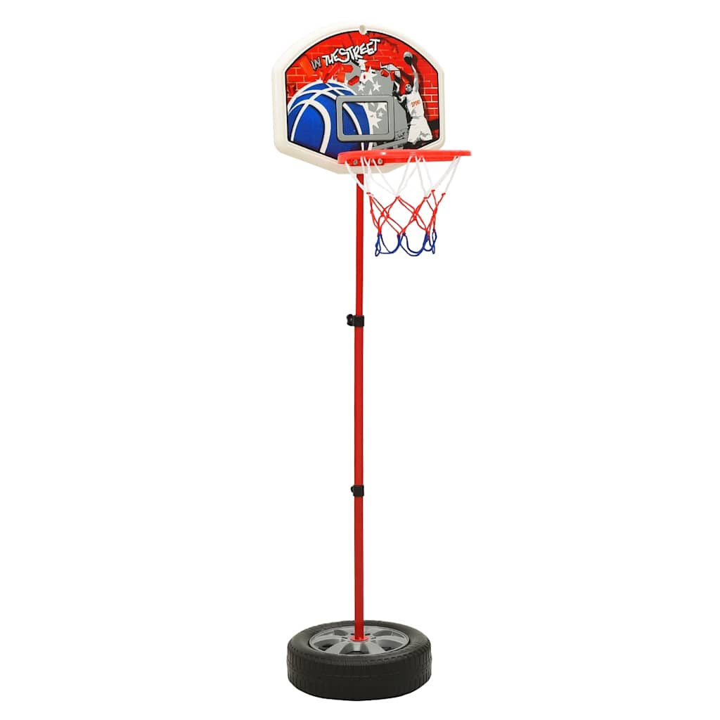 Basketballsett for barn justerbart 120 cm