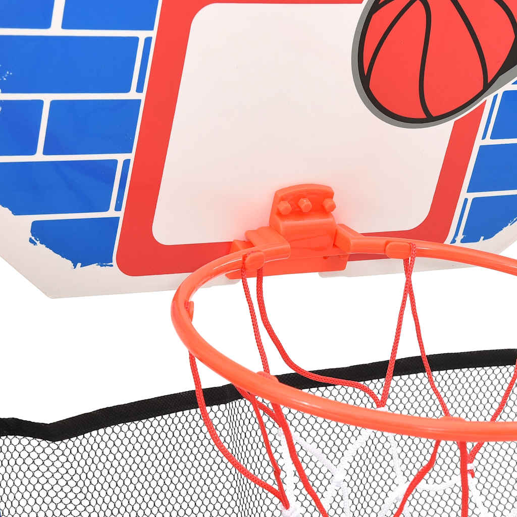 Basketballsett for barn flerfunksjonelt gulv og vegg