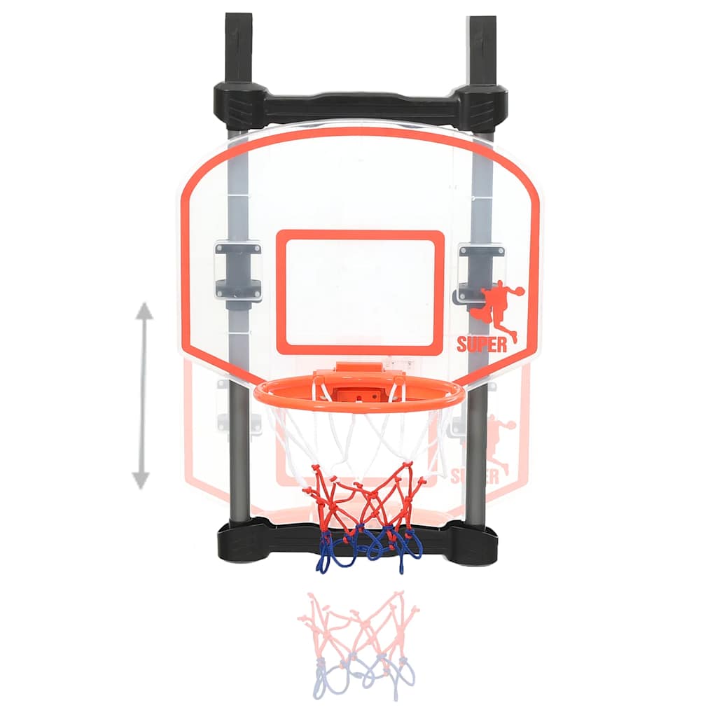 Basketballsett for dør justerbart