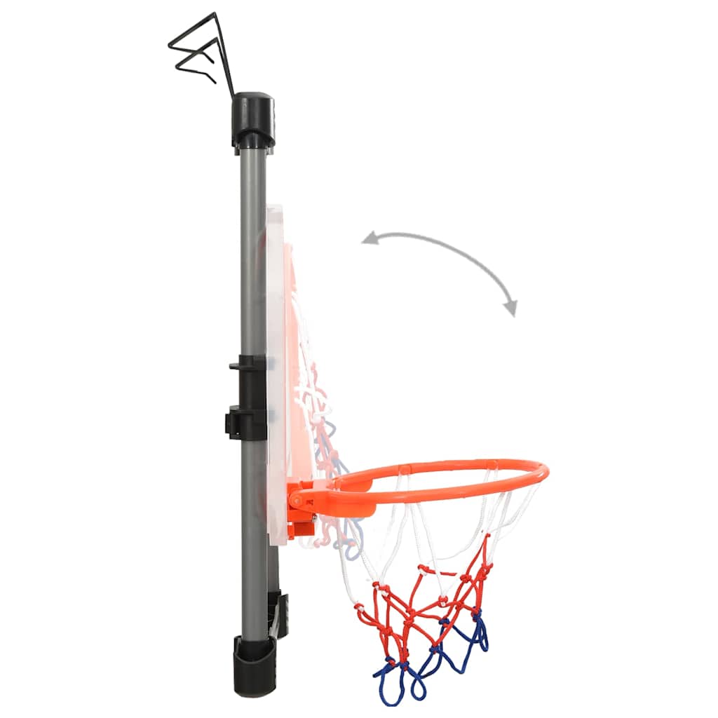 Basketballsett for dør justerbart