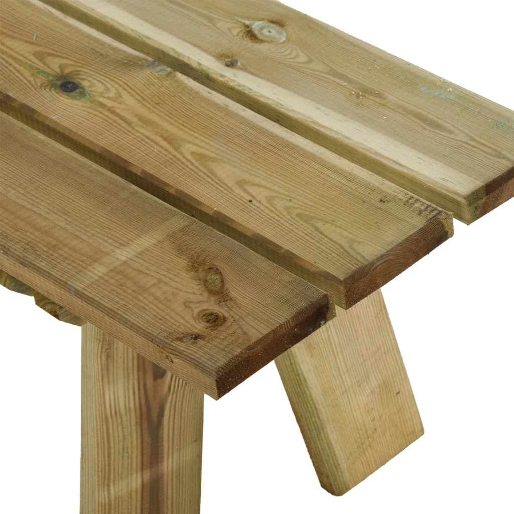 Hagebenk 220 cm impregnert heltre furu