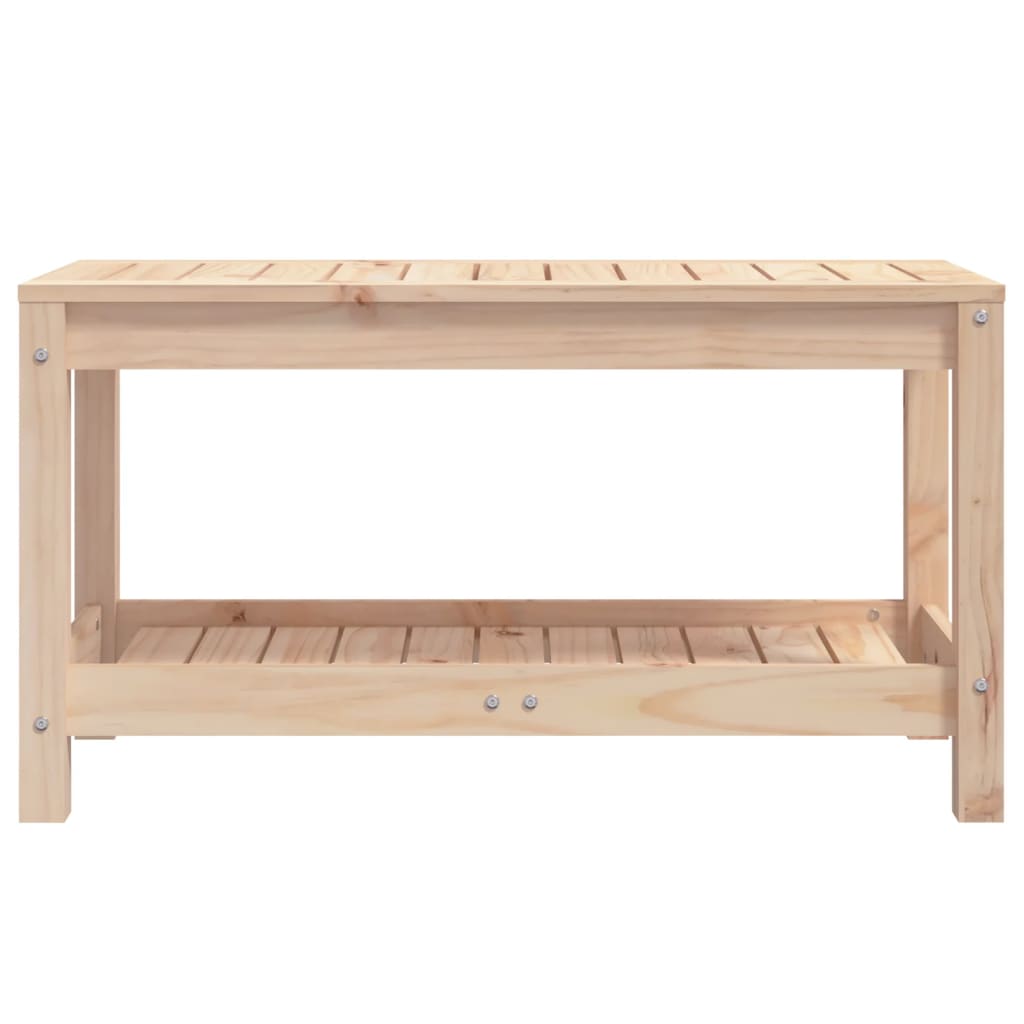 Hagebenk 82,5x35x45 cm heltre furu