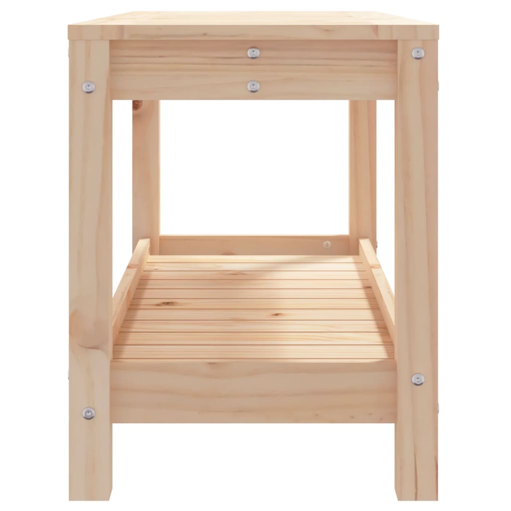 Hagebenk 82,5x35x45 cm heltre furu