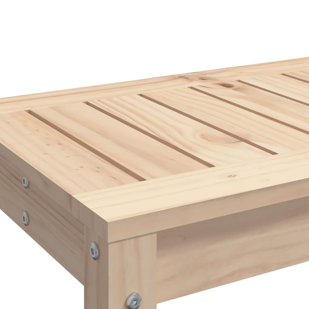 Hagebenk 82,5x35x45 cm heltre furu