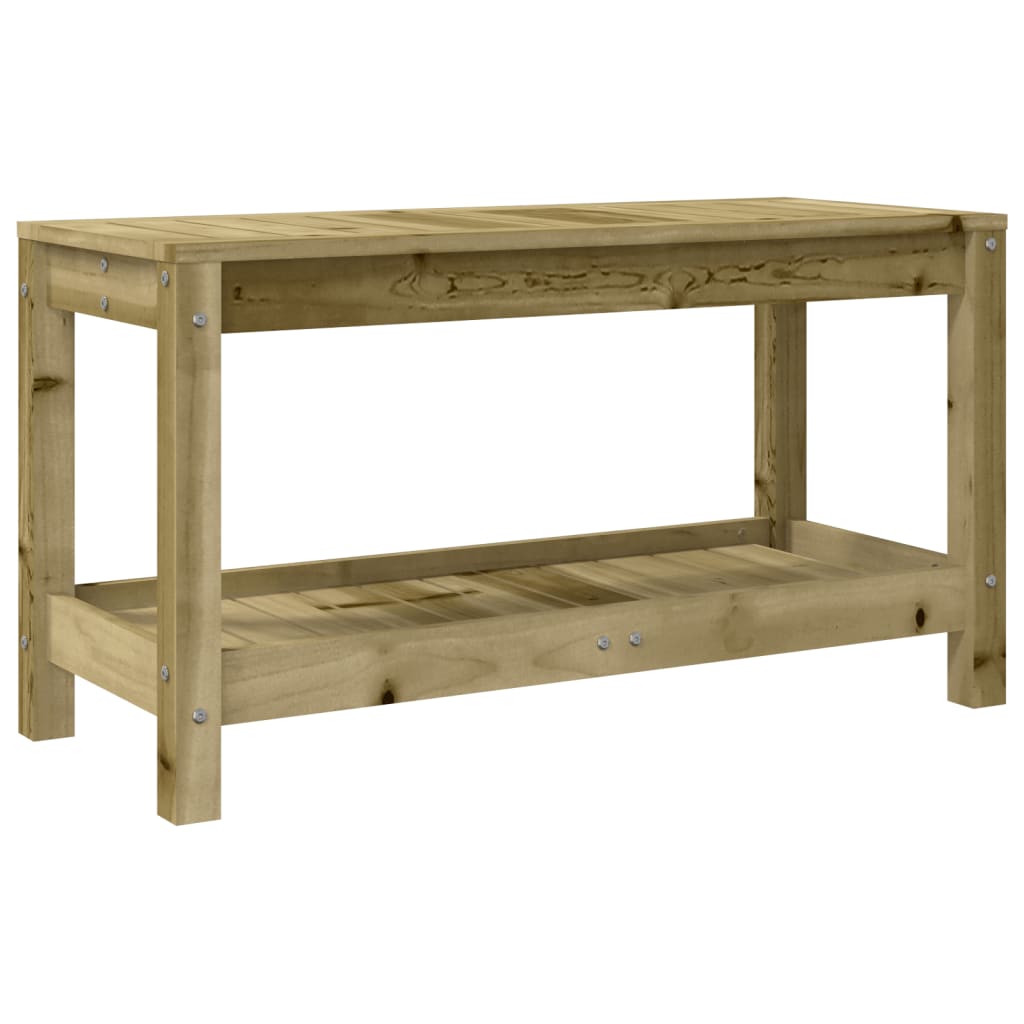 Hagebenk 82,5x35x45 cm impregnert furu