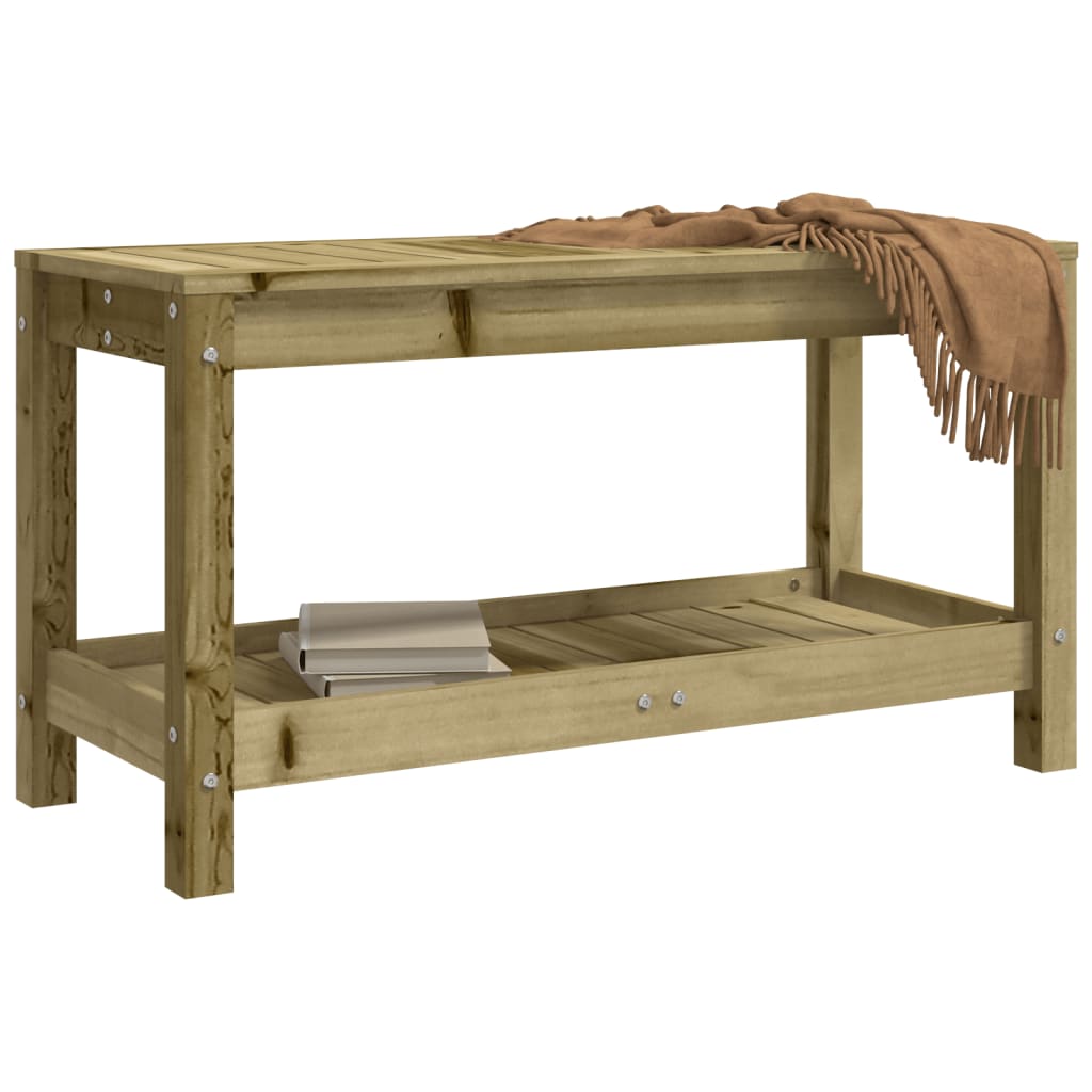 Hagebenk 82,5x35x45 cm impregnert furu