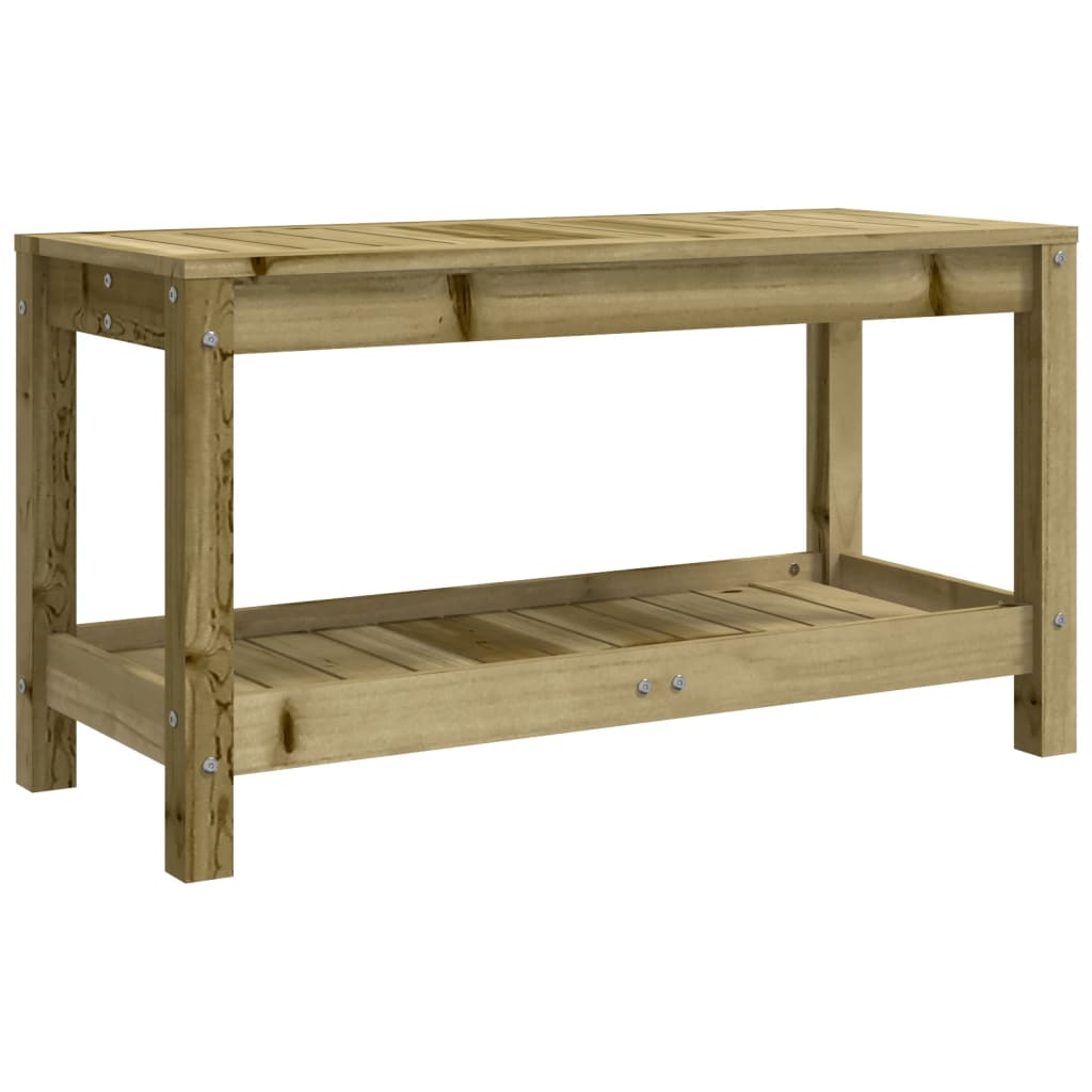 Hagebenk 82,5x35x45 cm impregnert furu