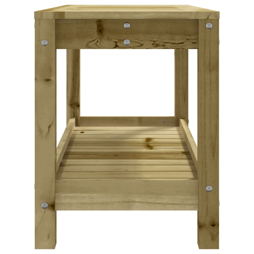 Hagebenk 82,5x35x45 cm impregnert furu