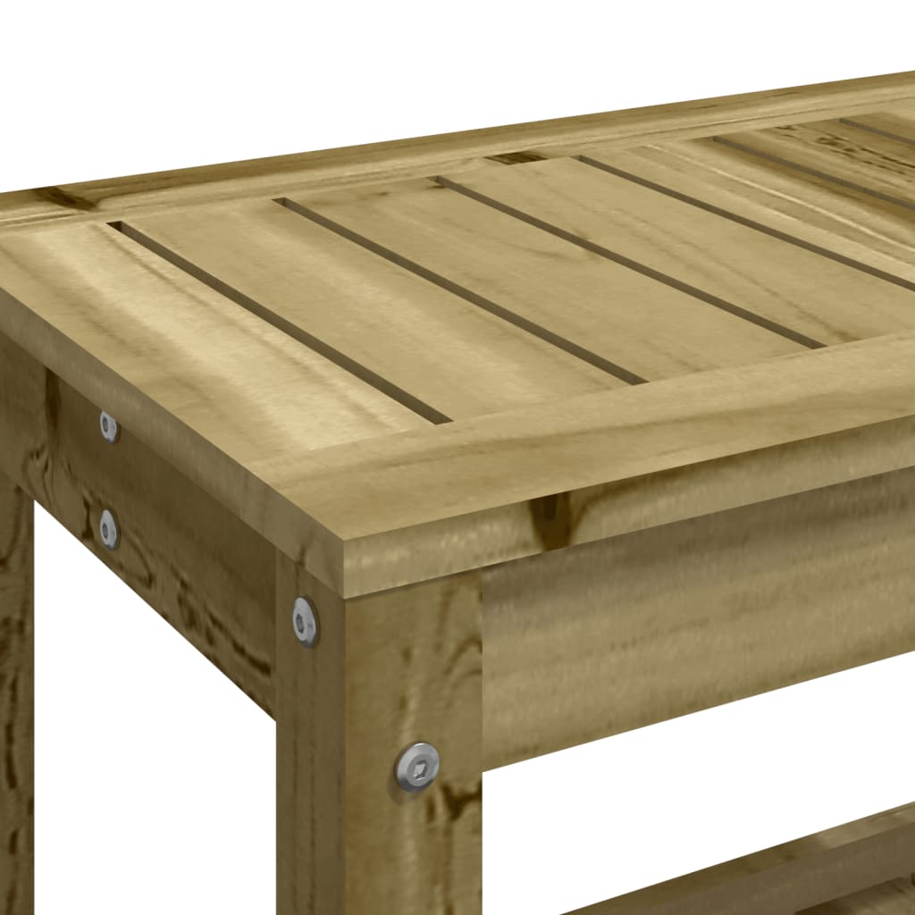 Hagebenk 82,5x35x45 cm impregnert furu