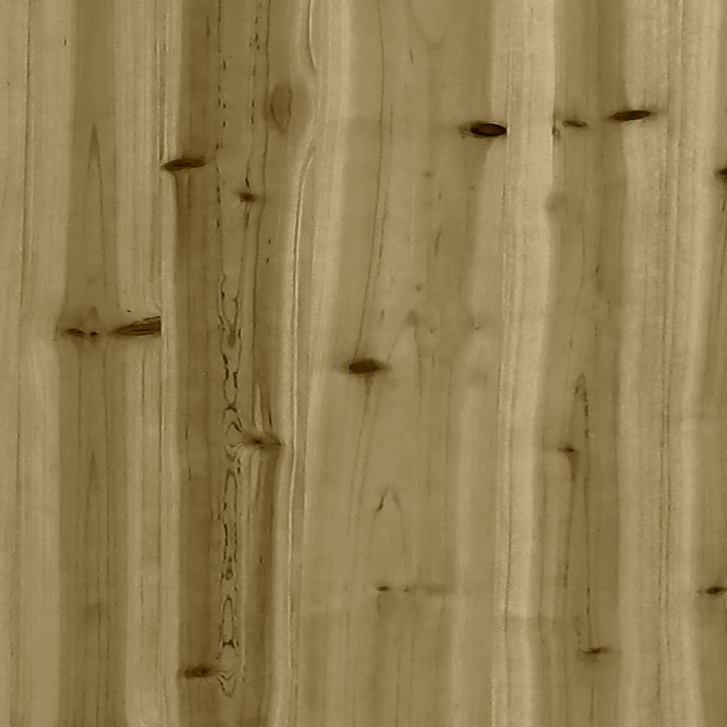 Hagebenk 82,5x35x45 cm impregnert furu