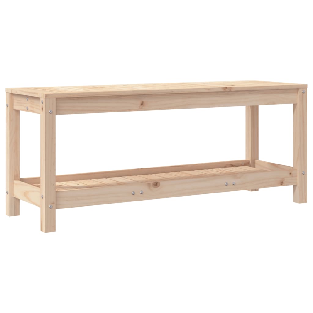 Hagebenk 108x35x45 cm heltre furu