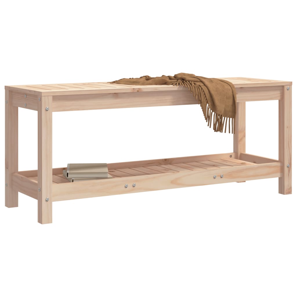 Hagebenk 108x35x45 cm heltre furu