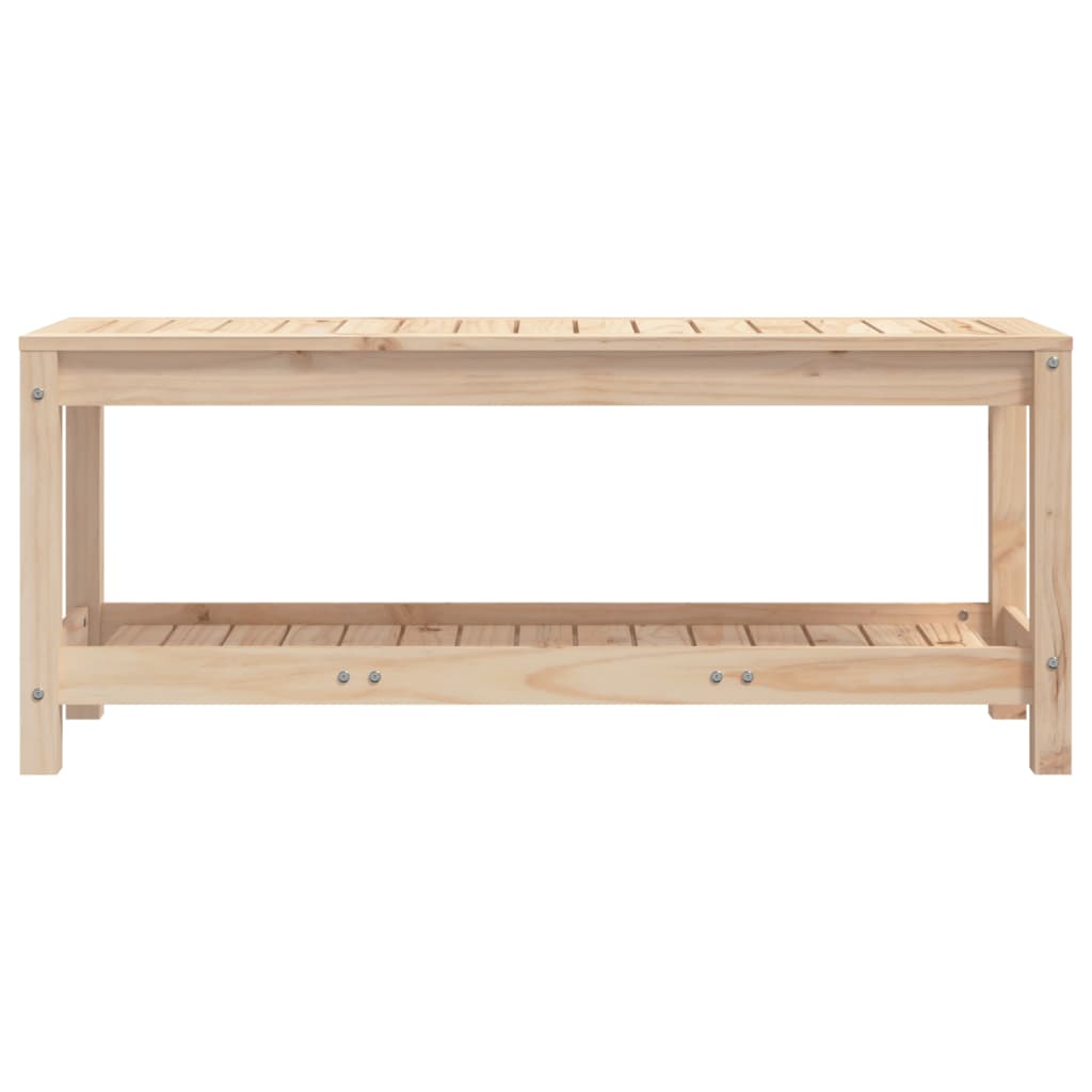 Hagebenk 108x35x45 cm heltre furu