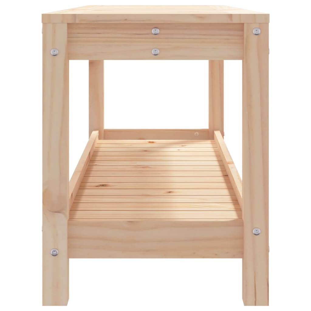 Hagebenk 108x35x45 cm heltre furu