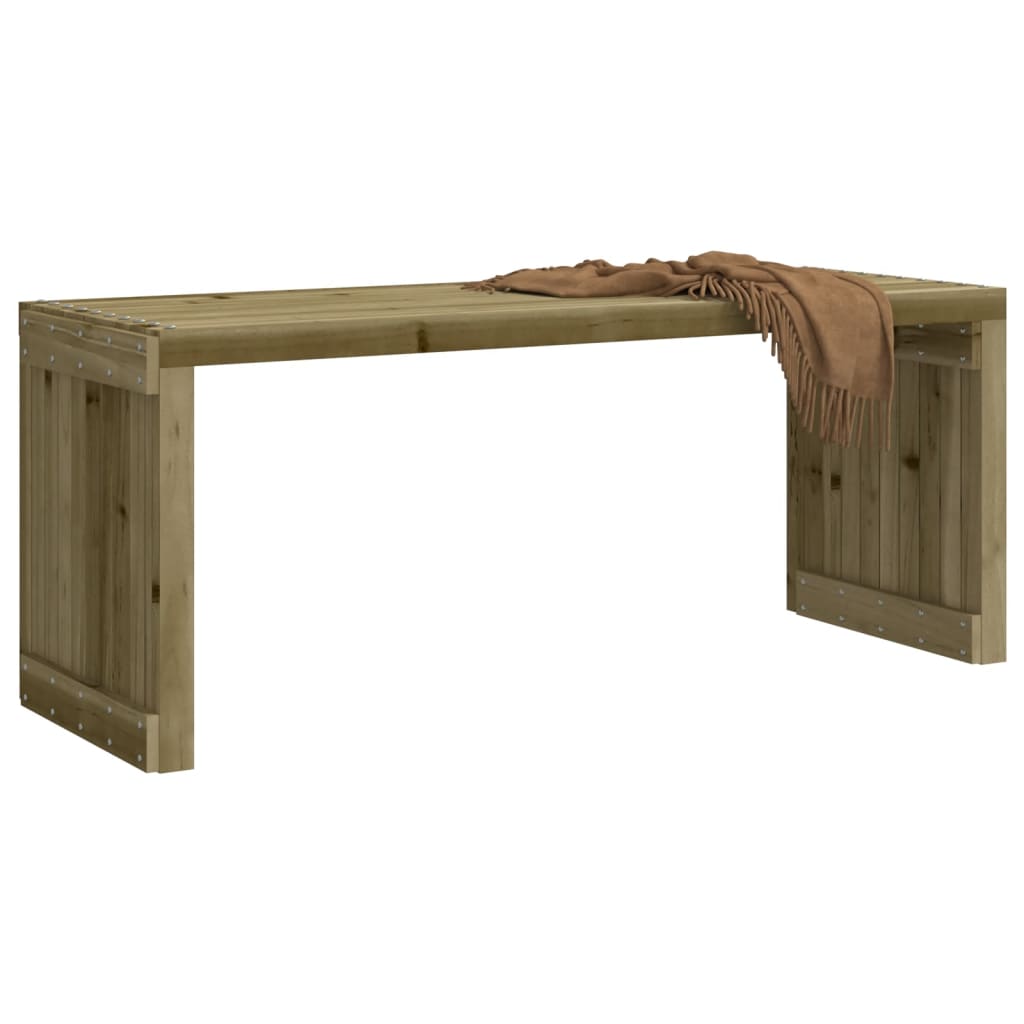 Hagebenk utvidbar 212,5x40,5x45 cm impregnert furu