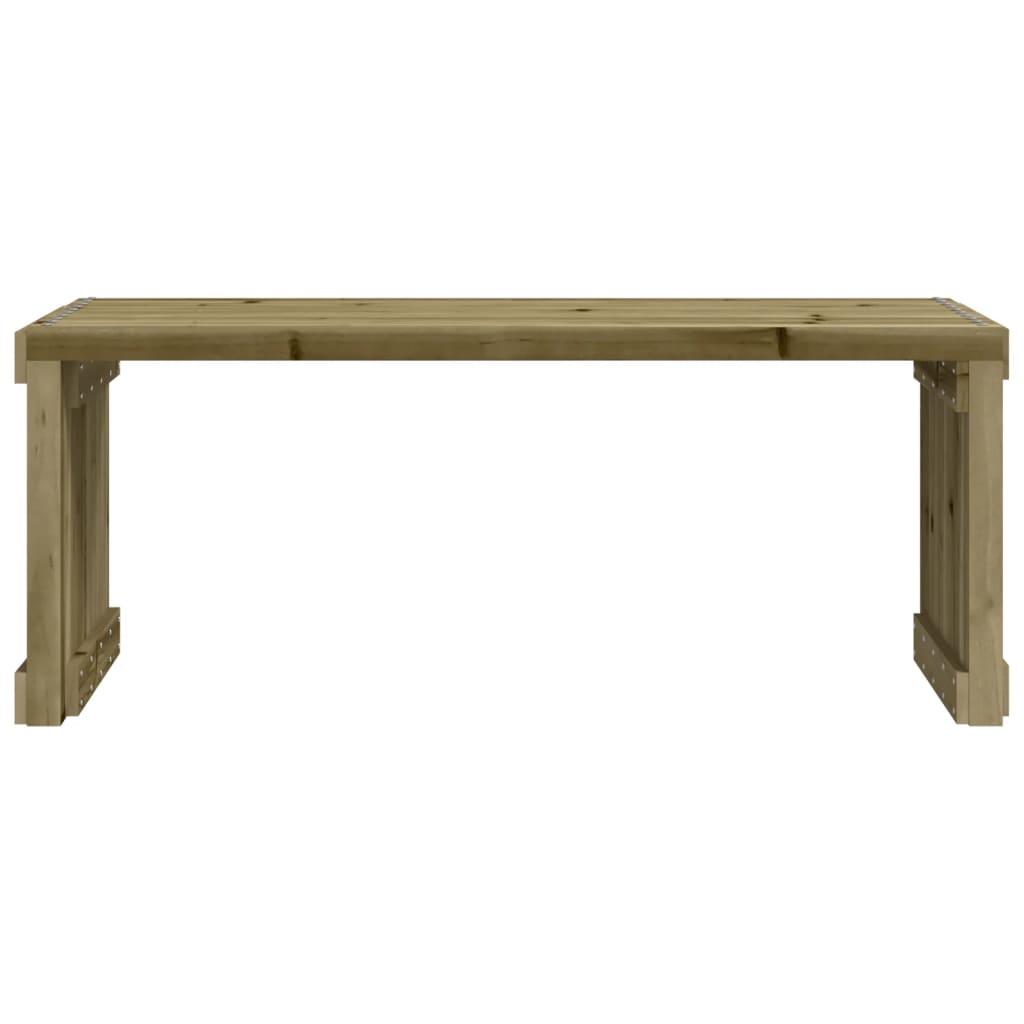 Hagebenk utvidbar 212,5x40,5x45 cm impregnert furu