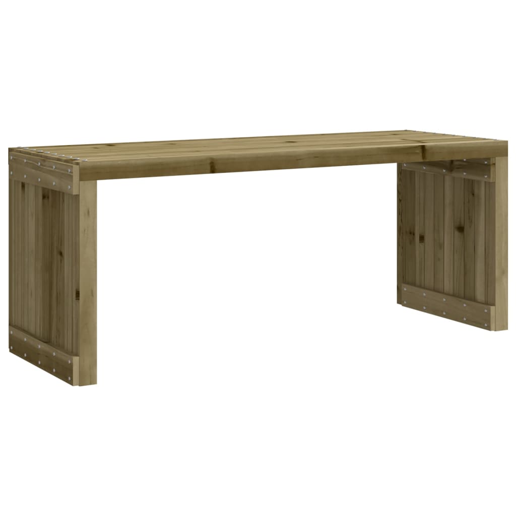 Hagebenk utvidbar 212,5x40,5x45 cm impregnert furu