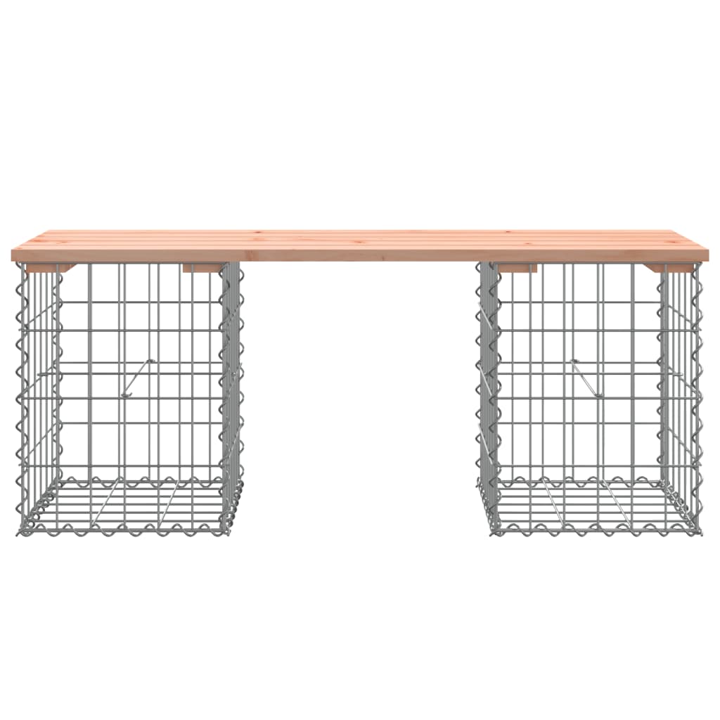 Hagebenk gabiondesign 103x31x42 cm heltre douglasgran