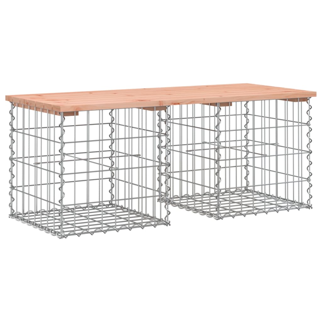 Hagebenk gabiondesign 103x44x42 cm heltre douglasgran