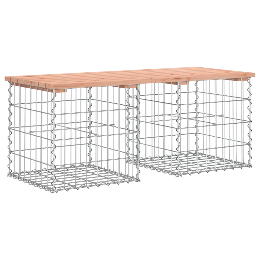 Hagebenk gabiondesign 103x44x42 cm heltre douglasgran