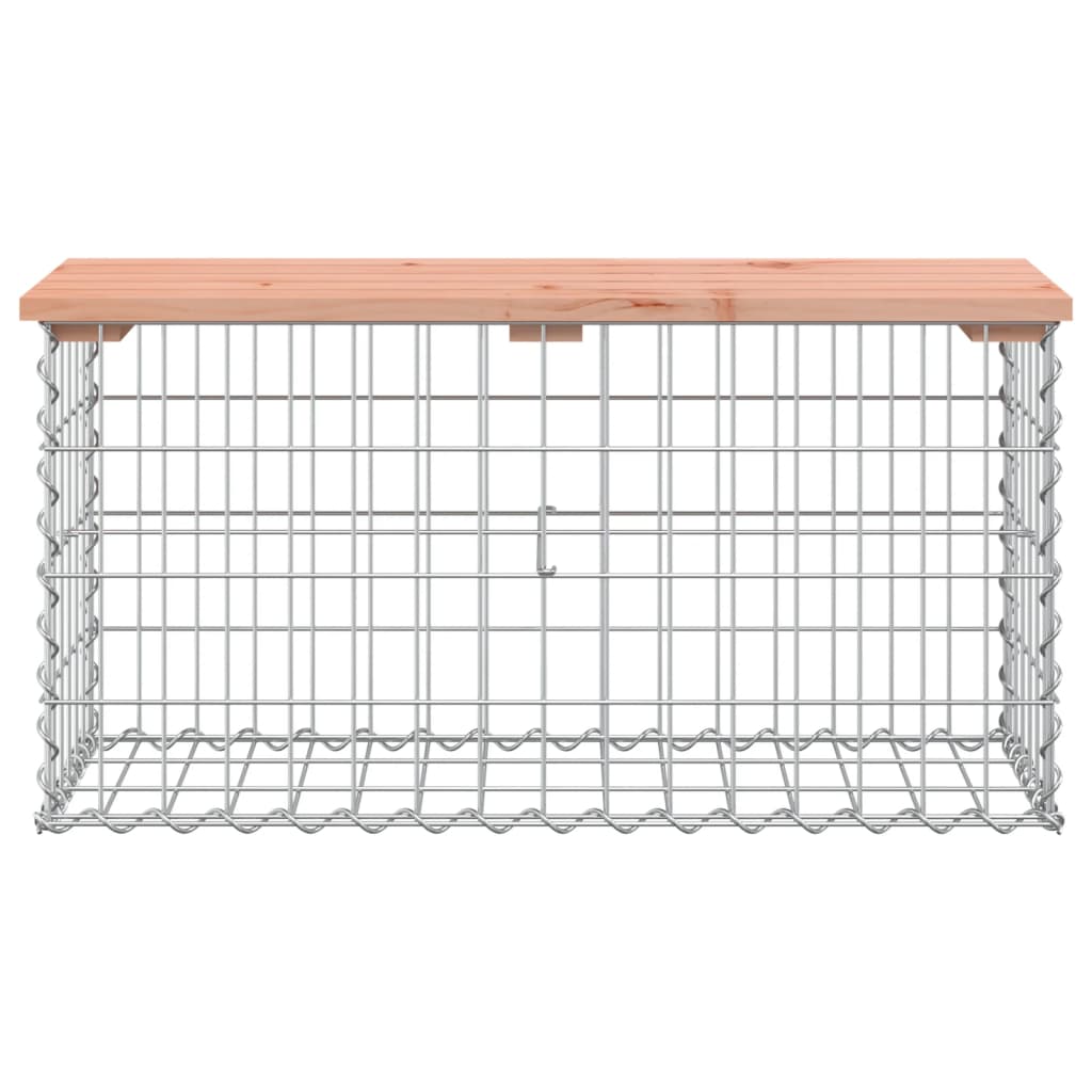 Hagebenk gabiondesign 83x31,5x42 cm heltre douglasgran