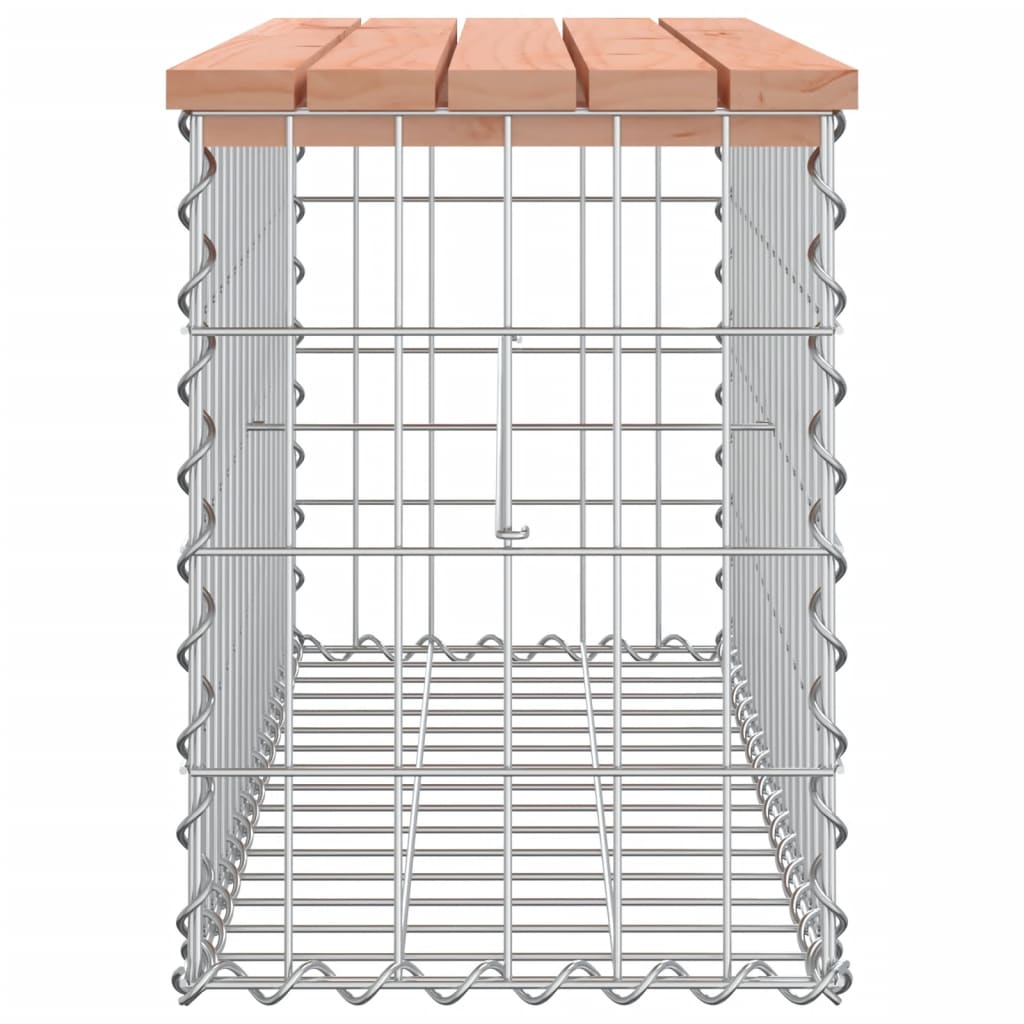 Hagebenk gabiondesign 83x31,5x42 cm heltre douglasgran
