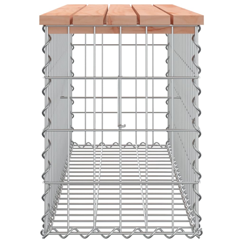 Hagebenk gabiondesign 103x31,5x42 cm heltre douglasgran