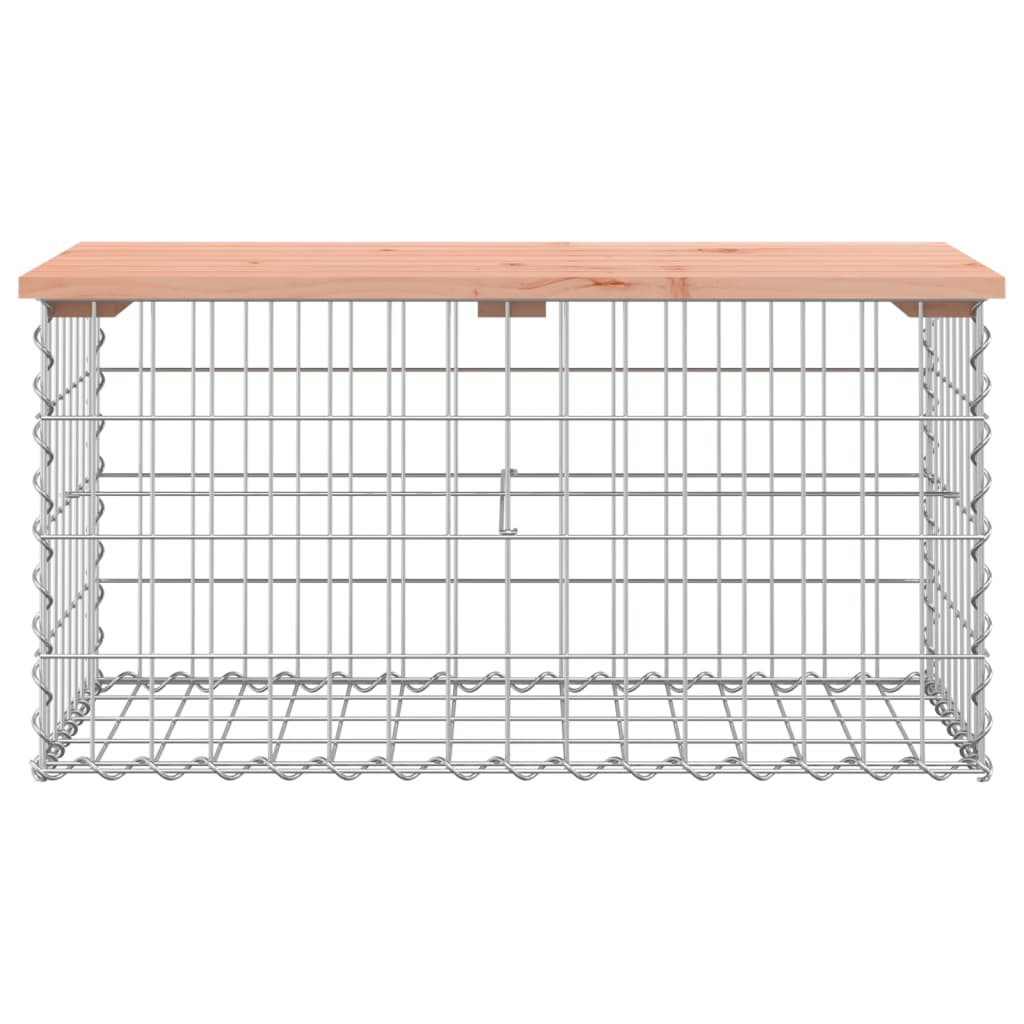 Hagebenk gabiondesign 83x44x42 cm heltre douglasgran