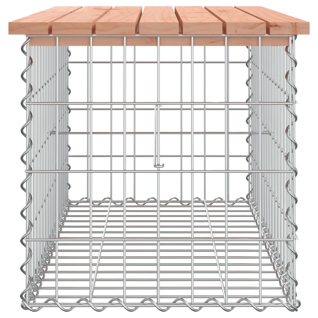 Hagebenk gabiondesign 83x44x42 cm heltre douglasgran