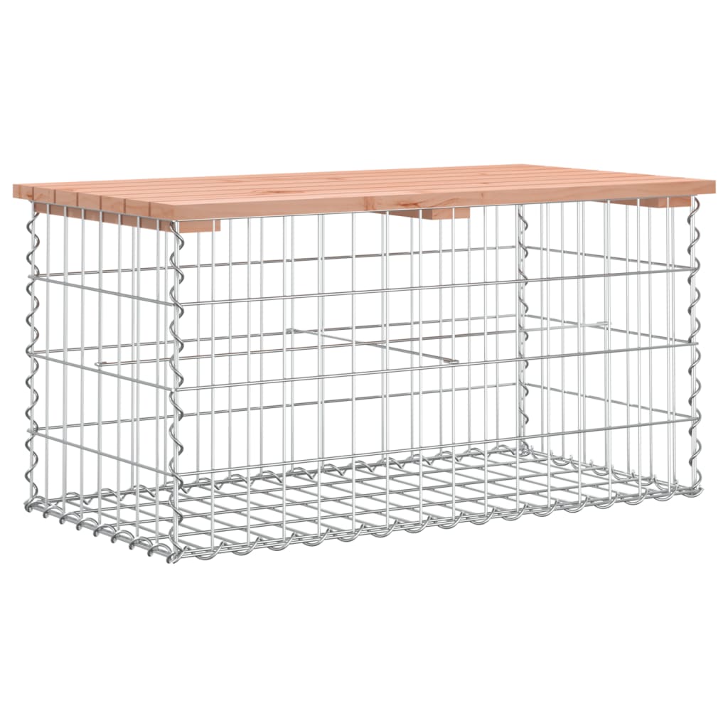 Hagebenk gabiondesign 83x44x42 cm heltre douglasgran