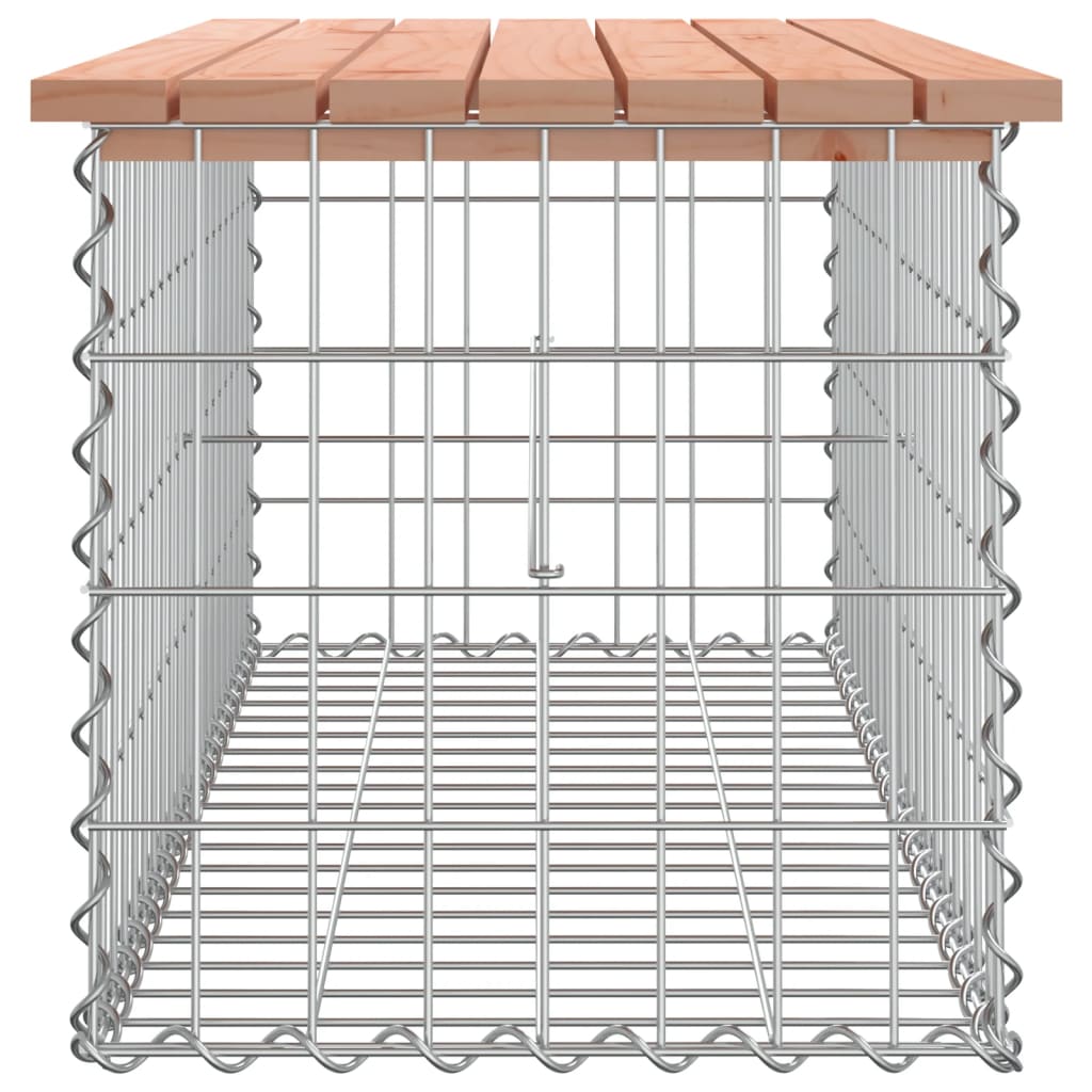 Hagebenk gabiondesign 103x44x42 cm heltre douglasgran