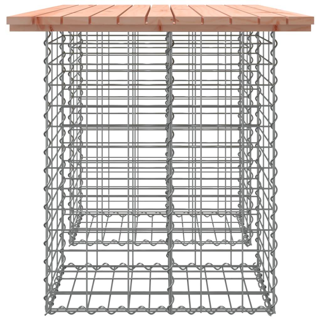 Hagebenk gabiondesign 100x70x72 cm heltre douglasgran