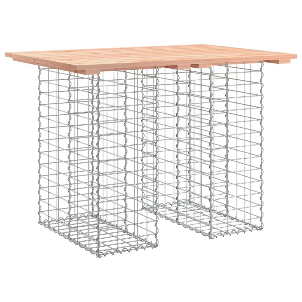 Hagebenk gabiondesign 100x70x72 cm heltre douglasgran