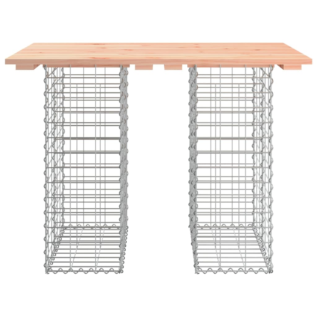 Hagebenk gabiondesign 100x70x72 cm heltre douglasgran