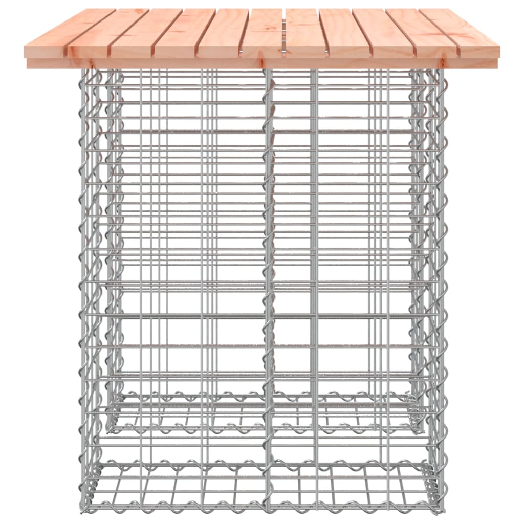 Hagebenk gabiondesign 100x70x72 cm heltre douglasgran