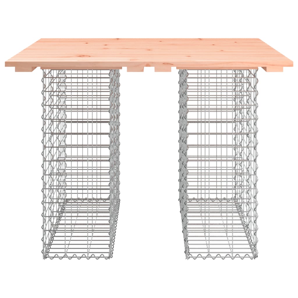 Hagebenk gabiondesign 100x102x72 cm heltre douglasgran