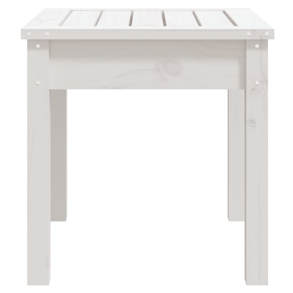 Hagebenk hvit 50x44x45 cm heltre furu