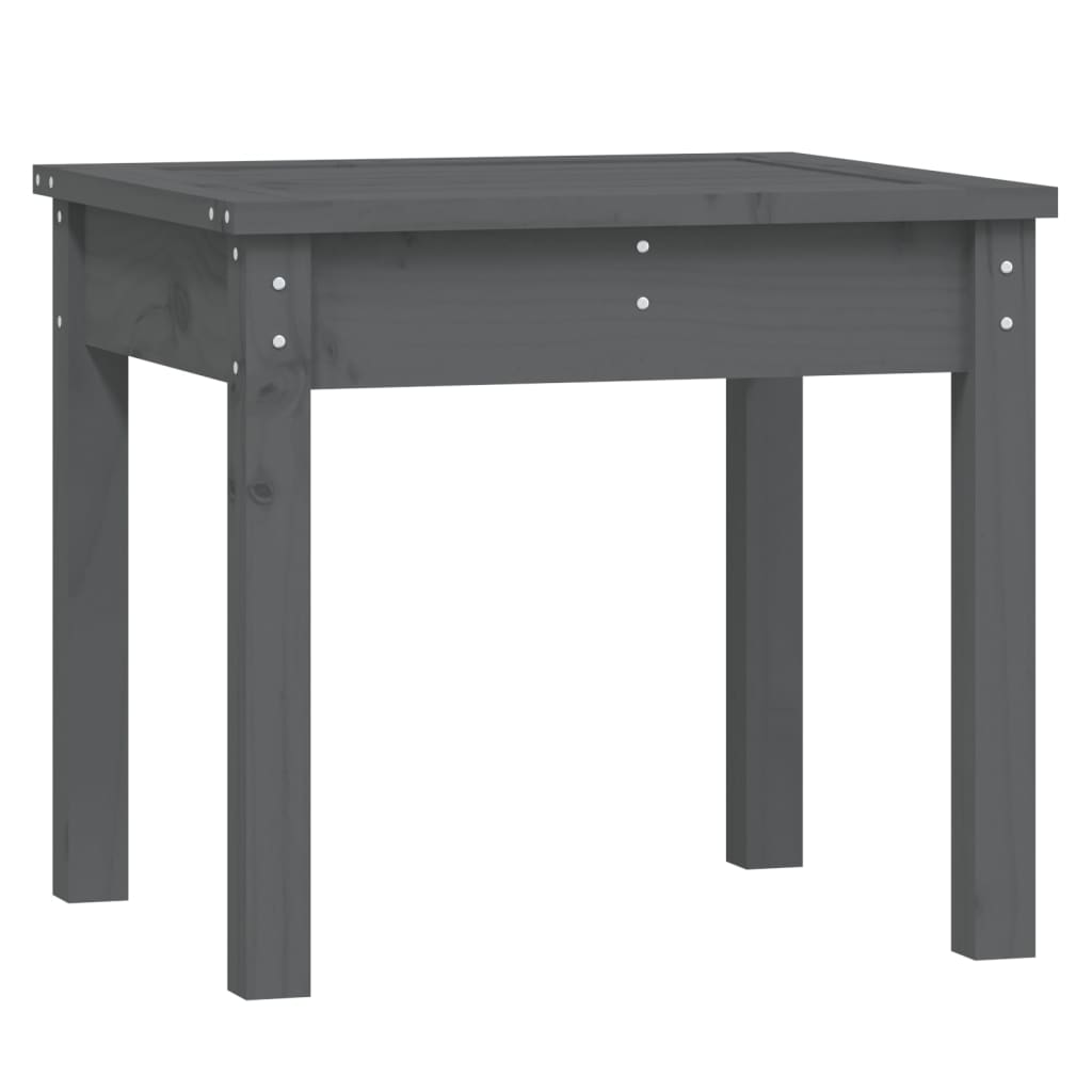 Hagebenk grå 50x44x45 cm heltre furu