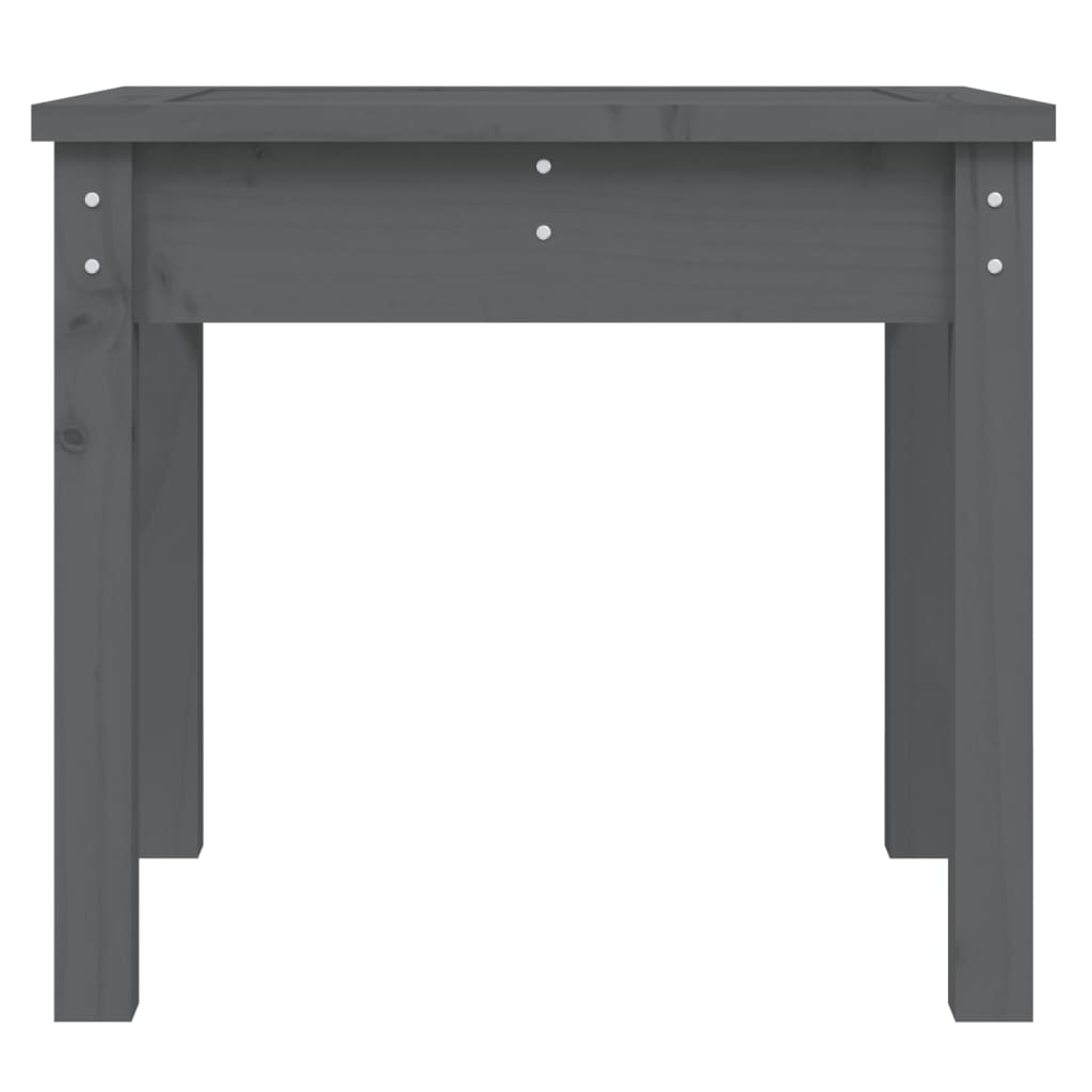 Hagebenk grå 50x44x45 cm heltre furu