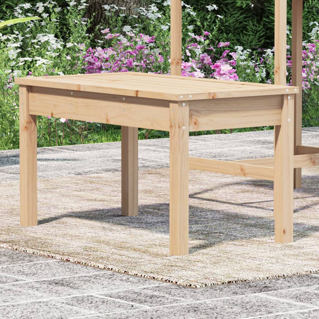 Hagebenk 80x44x45 cm heltre furu