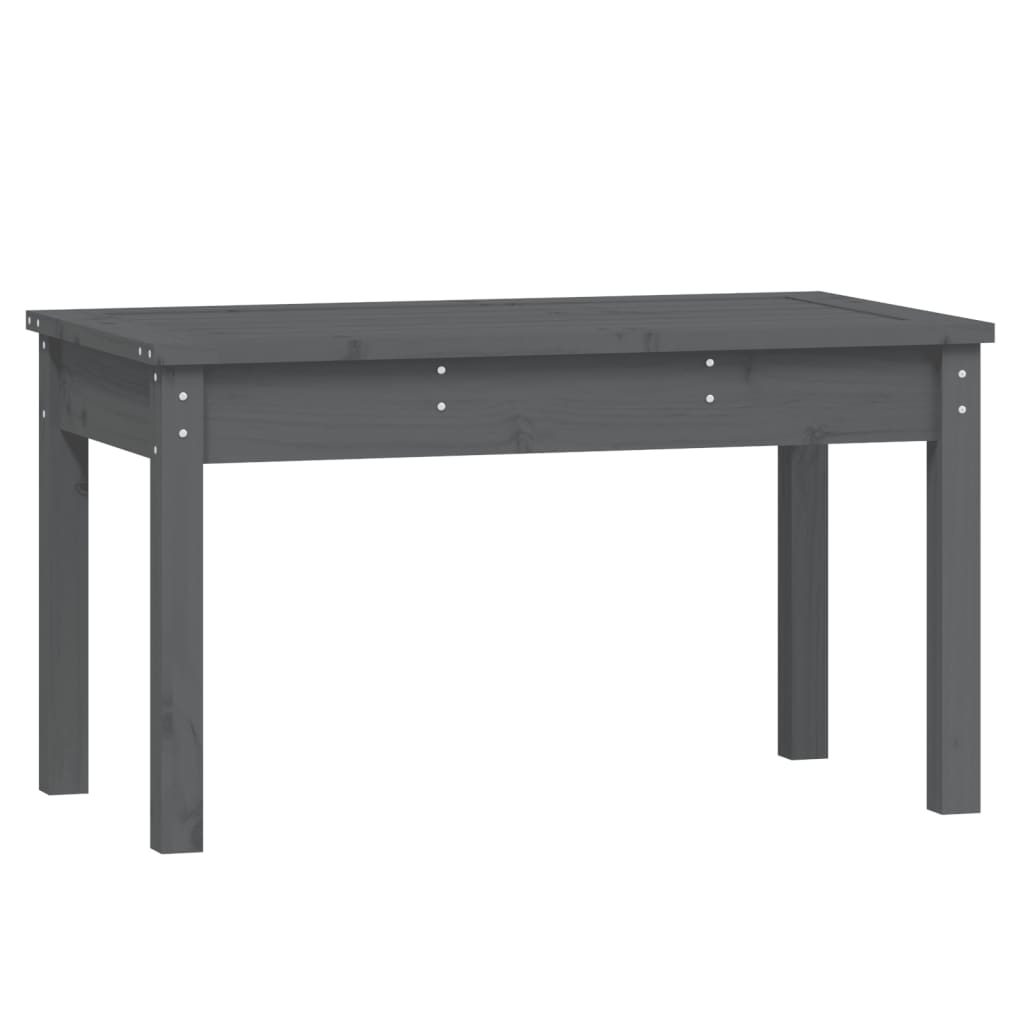 Hagebenk grå 80x44x45 cm heltre furu